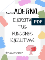 PsicoMPOrienta - CUADERNO FUNCIONES EJECUTI