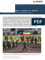 Dyami Insights: Ethiopia Conflict