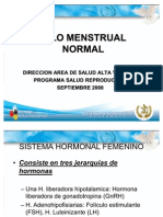 Ciclo Menstrual Normal