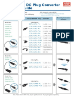 Changeable DC Plug Converter Selection Guide
