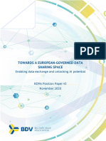 BDVA DataSharingSpaces PositionPaper V2 - 2020 - Final