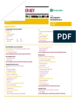 Teacher Answer Key: Secondary - Mathematics