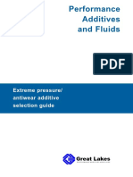 Performance Additives and Fluids: Extreme Pressure/ Antiwear Additive Selection Guide