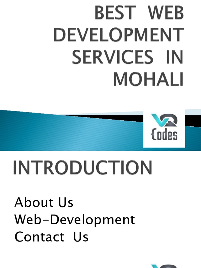 Web Development Services in Mohali | PDF
