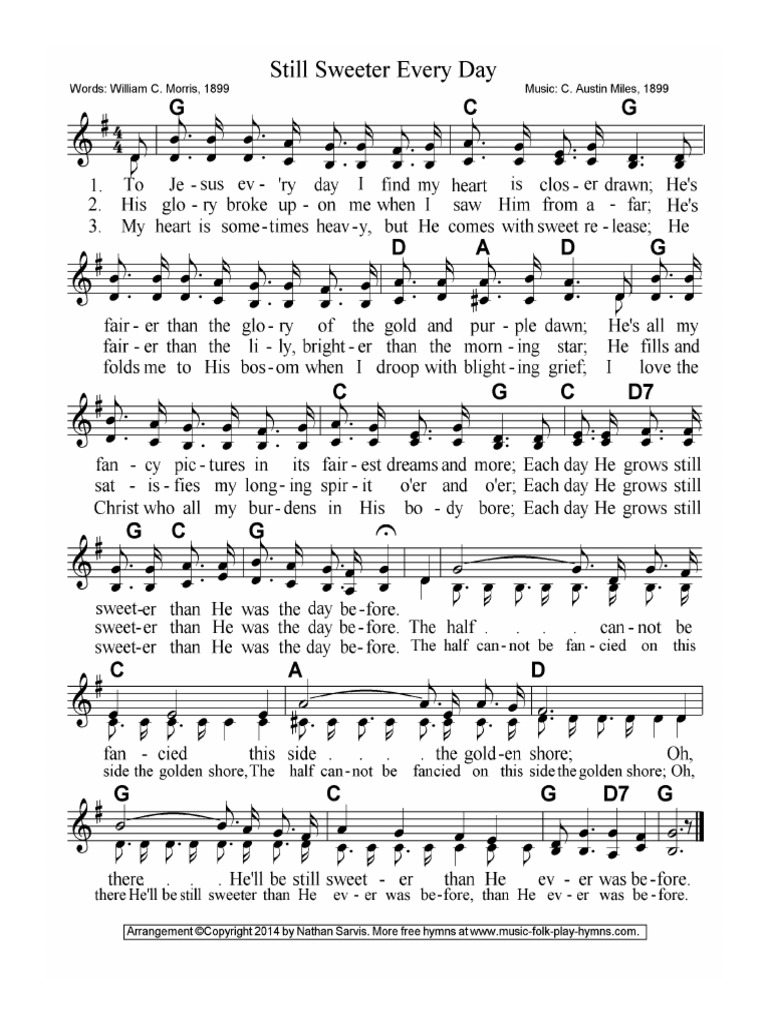 Still Sweeter Every Day | PDF