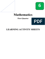 Grade 6 Mathematics Final