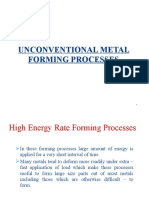 Fdocuments - in Unconventional Metal Forming Process