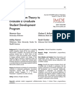 Using Program Theory To Evaluate A Graduate Student Development Program