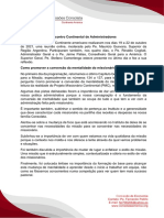 Comunicação PORT Encontro dos Administradores_América