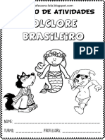 Caderno de Atividades- Folclore Brasileiro