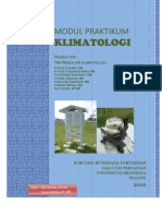 Modul Praktikum Klimatologi 2010 Maret