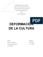 Deformacion de La Cultura y Globalizacion (Moises Carta)