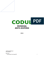 Codul Mondial Anti Doping 2021