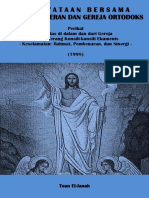 Pernyataan Bersama Gereja Lutheran Dan Gereja Ortodoks