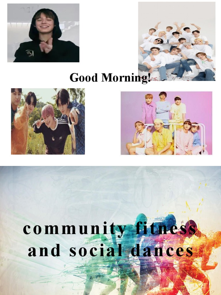 Community Fitness and Social Dances PDF Physical Fitness Dances