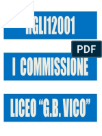 i Commissione Gb Vico