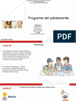 Programa Del Adolescente