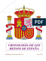 08. Cronología de Los Reinos de España Autor José Ángel Linares Toro