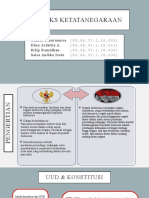 KELOMPOK 6 Konteks Ketatanegaraan