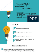 Presentation Financial Market Condition of Bangladesh