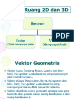 Matriks Ruang Vektor Ruang 2D Dan 3D