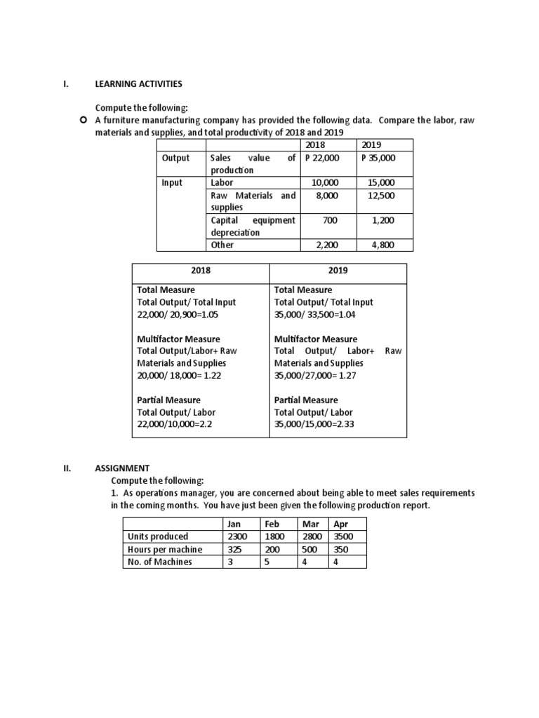 CBM Module 2 | PDF | Output (Economics) | Production And Manufacturing