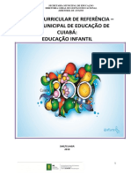 Versão Preliminar Matriz Curricular de Referencia Sme 2019 Ed. Infantil