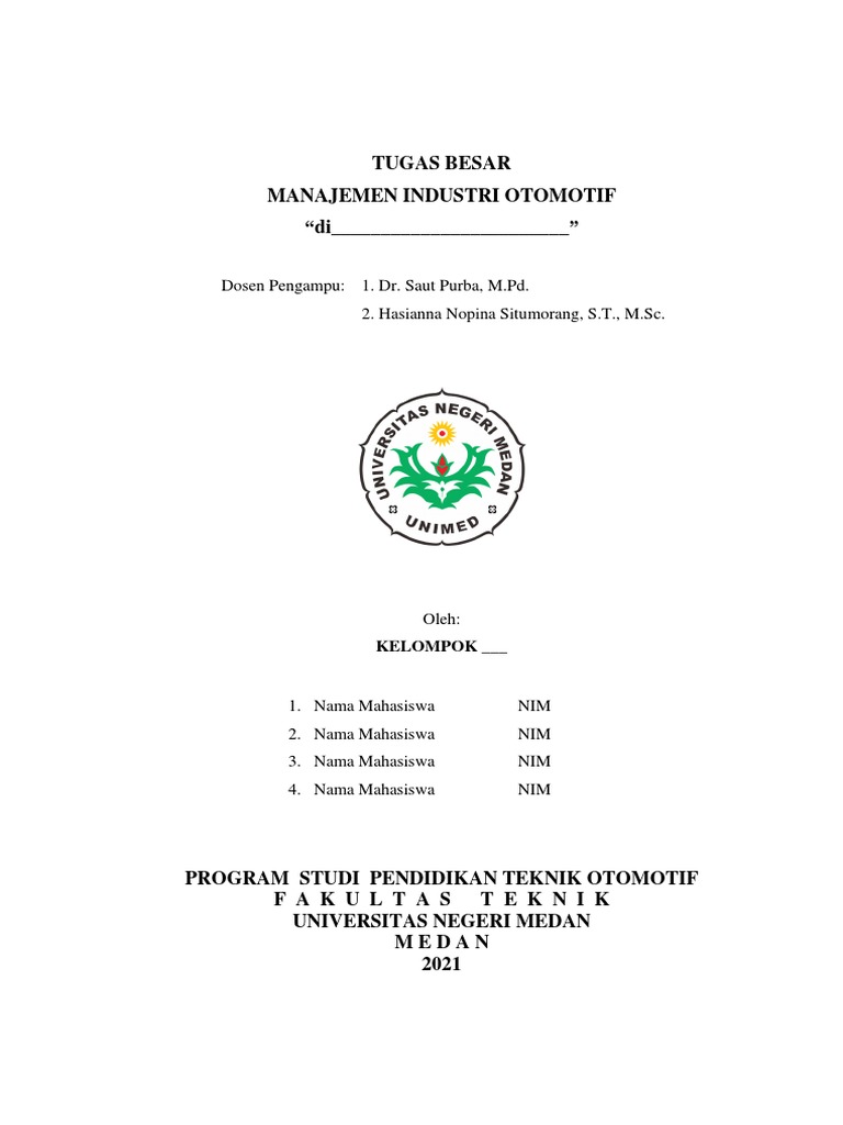 Format Tugas Besar | PDF