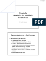 Discalculia e Avaliacao Das Habilidades Matematicas PDF