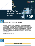 BUDAYA KERJA Di SMK