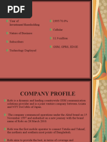 Marketing Plan (Robi)