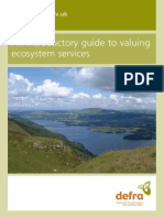An Introductory Guide To Valuing Ecosystem Services: WWW - Defra.gov - Uk
