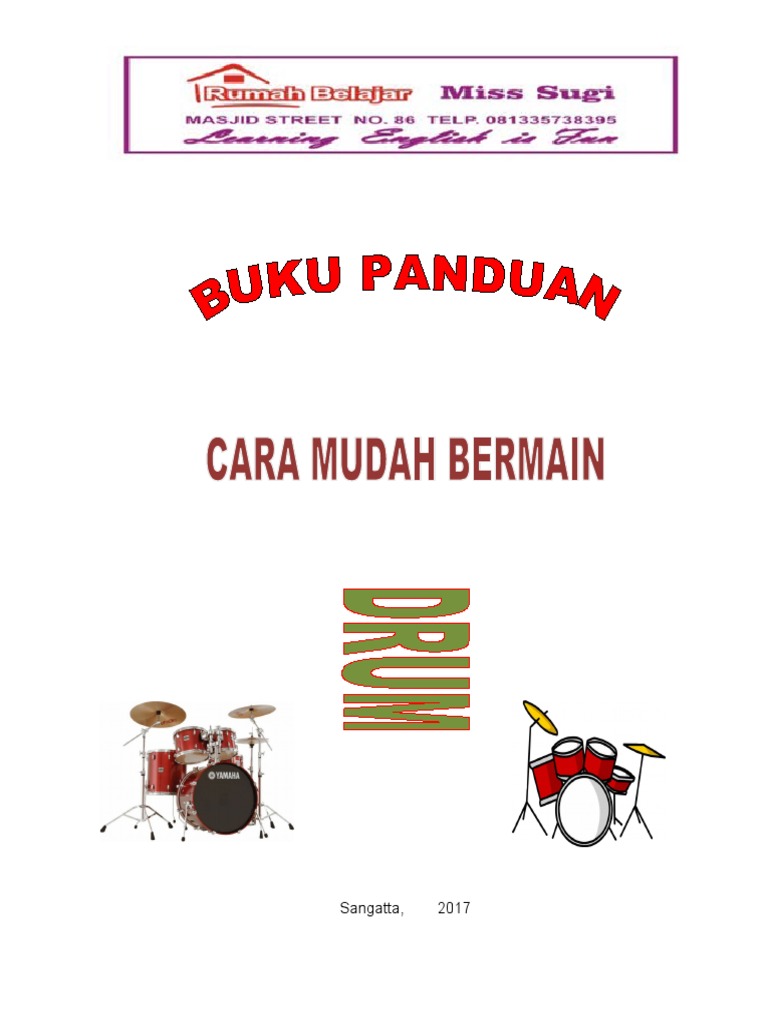 Cara Belajar Main Drum Pemula Dengan Mudah PDF