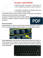 El Teclado y Sus Partes