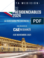 5a Medicion Presidenciables 2024 4 NOVIEMBRE