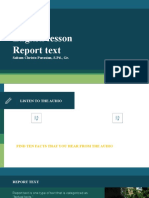 Material Report Text