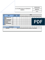 SSO-F-037 Check List de Inspeccion de Kit Anti Derrame para Camionetas