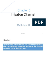 IRI Chapter 5 Irrigation Channel