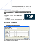 Trend Analysis Validation