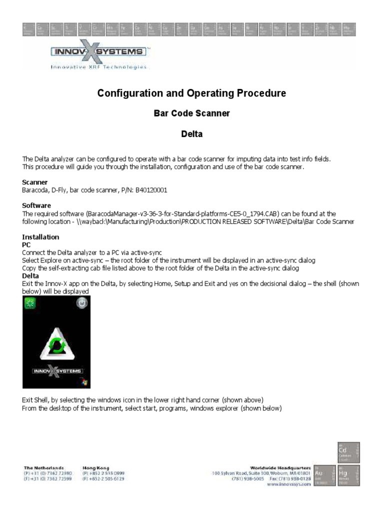 Delta Bar Code Scanner | PDF | Information Technology Management | Ibm ...