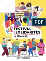 Un programme riche à Besançon à l'occasion du Festival des solidarités, du 12 au 28 novembre 