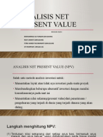 Analisis Net Present Value