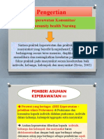 PROSES KEPERAWATAN KOMUNITAS