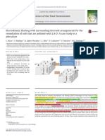 Electrokinetic Flushing With Sorrounding Electrode Arrangements For The Remediation of Soils Thar Are Polluted With 24d Case Study in A Pilot Plant