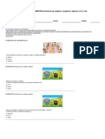 Prueba de matemáticas 1ºB