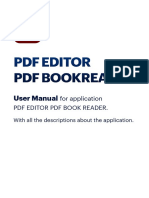 PDF Editor PDF Bookreader: User Manual