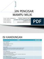 Slide Proposal Mesin Pengisar SK Dato' Hashim