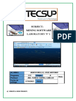 Subject: Mining Software: Laboratory #1