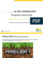 Manual de Instalación de Minecraft