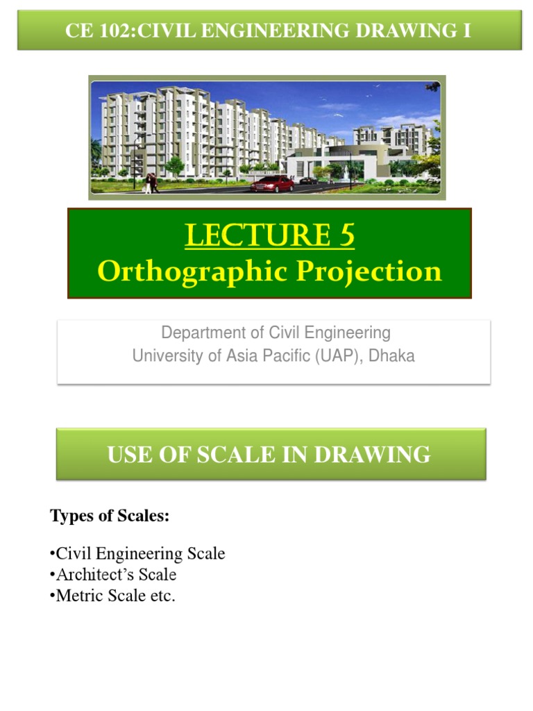 Orthographic Projection of Prisms | PDF | Geometry | Classical Geometry